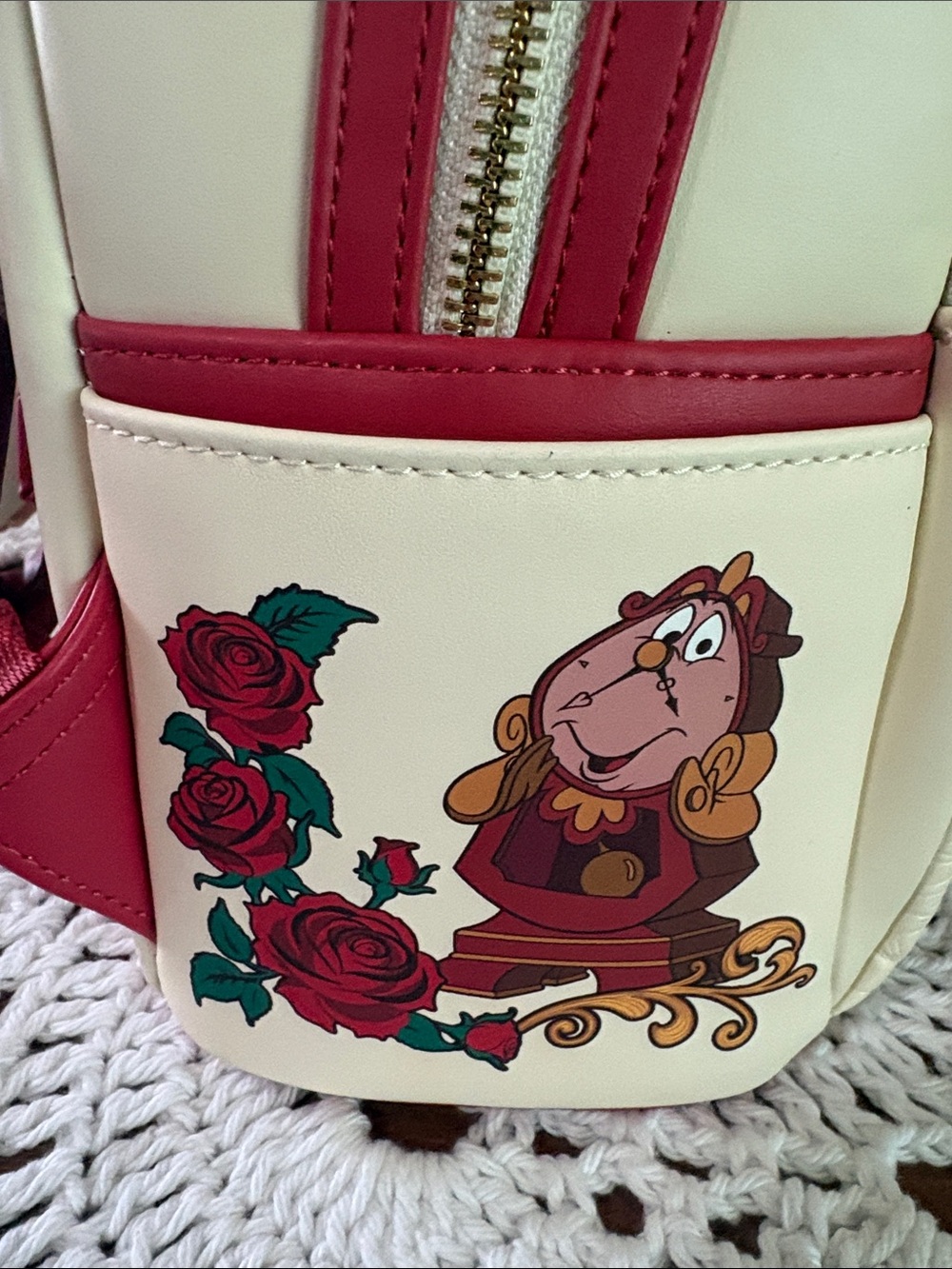 Loungefly Disney Beauty and The Beast Belle in The Library Bag/Backpack NWT - Picture 6 of 6